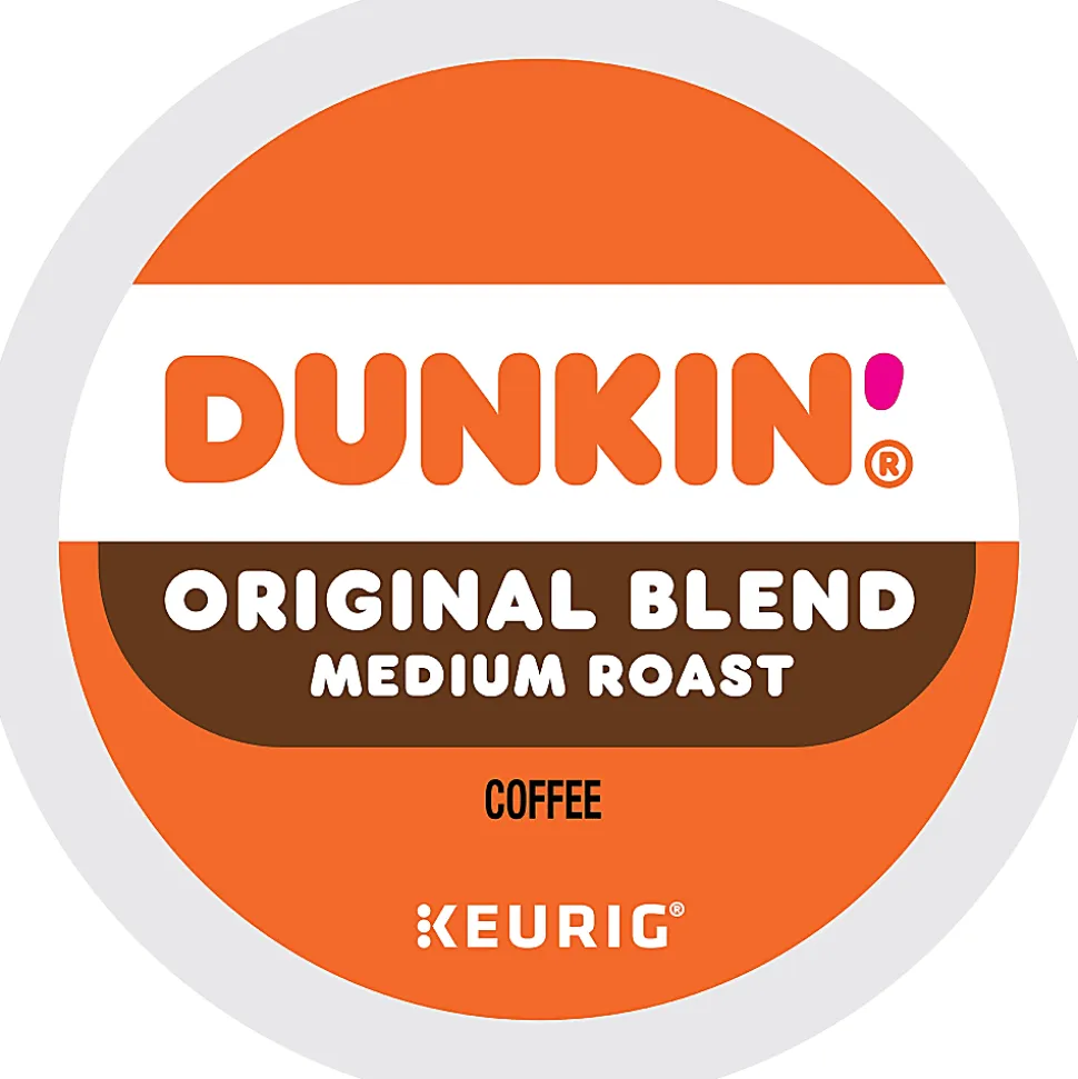 Dunkin' Donuts Single-Serve Coffee K-Cup®, Original Blend, Carton Of 44