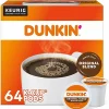Dunkin' Donuts Single-Serve Coffee K-Cup® Pods, Original Blend, Medium Roast, Carton Of 64 Pods