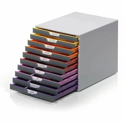DURABLE® VARICOLOR® Desktop 10 Drawer Organizer - 11