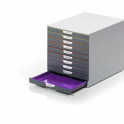 DURABLE® VARICOLOR® Desktop 10 Drawer Organizer - 11