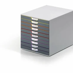 DURABLE® VARICOLOR® Desktop 10 Drawer Organizer - 11