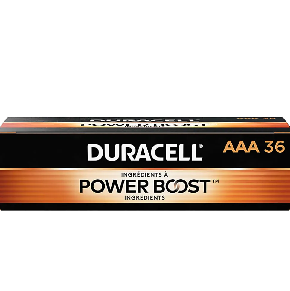 Duracell® Coppertop AAA Alkaline Batteries, Box of 36