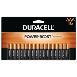 Duracell® Coppertop AAA Alkaline Batteries, Pack of 16