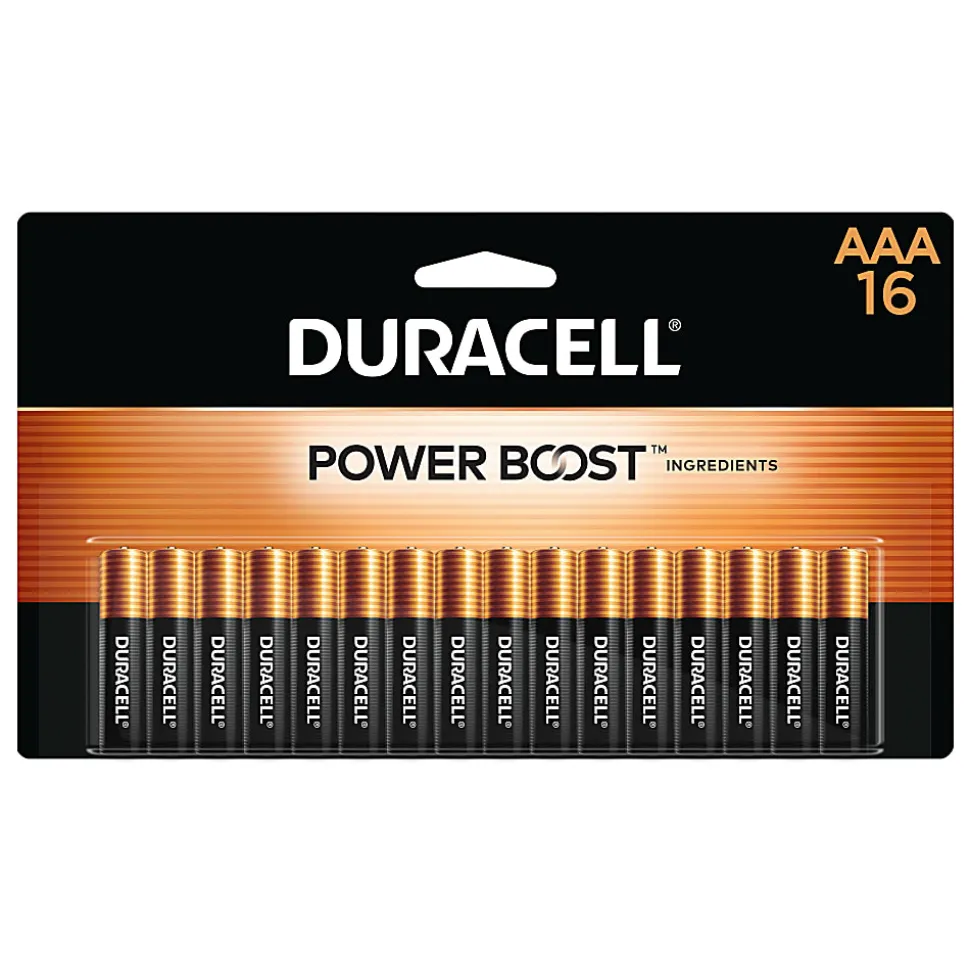 Duracell® Coppertop AAA Alkaline Batteries, Pack of 16