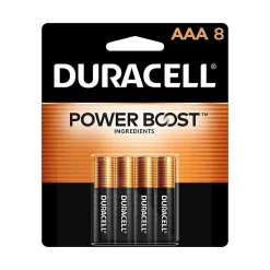 Duracell® Coppertop AAA Alkaline Batteries, Pack of 8
