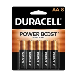 Duracell® Coppertop AA Alkaline Batteries, Pack of 8