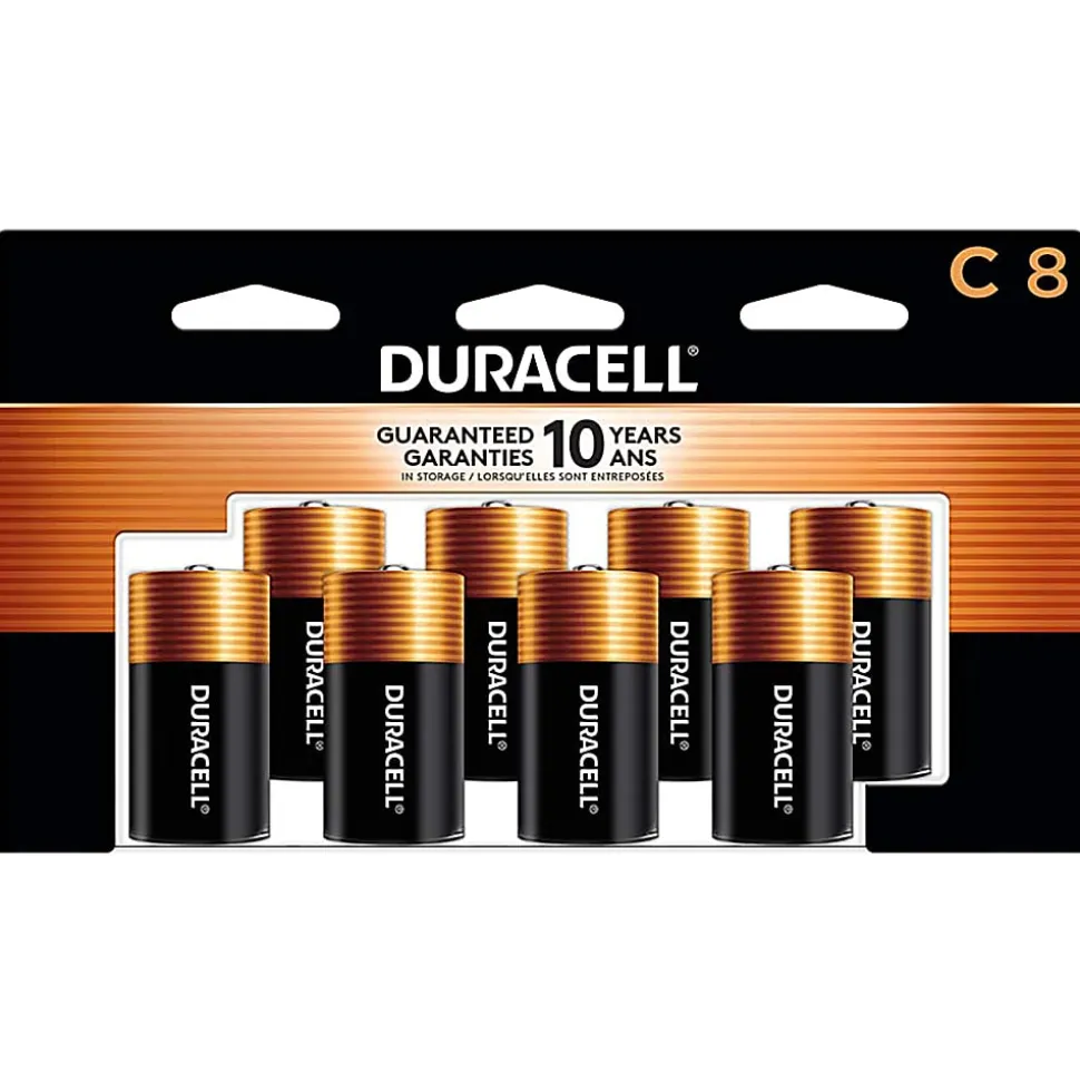 Duracell® Coppertop C Alkaline Batteries, Pack of 8, MN14R8DW