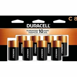 Duracell® Coppertop C Alkaline Batteries, Pack of 8, MN14RT8Z