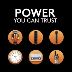 Duracell® Coppertop D Alkaline Batteries, Box of 12