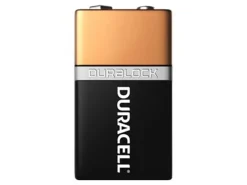 Duracell® Coppertop 9V Alkaline Batteries, Pack of 4, MN16B4DW