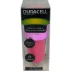 Duracell® Dual Car Charger, Pink, LE2322