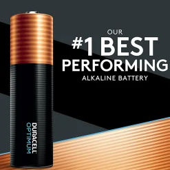 Duracell® Optimum AA Alkaline Batteries, Pack of 12