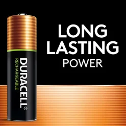Duracell Rechargeable AAA Batteries, Pack of 4
