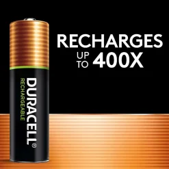 Duracell Rechargeable AAA Batteries, Pack of 4