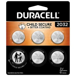 Duracell® 2032 3V Lithium Coin Batteries, Pack of 6