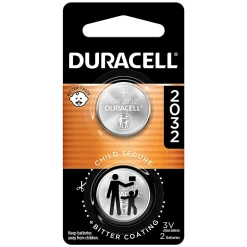 Duracell® 2032 3V Lithium Coin Batteries, Pack of 2