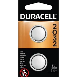 Duracell® 2032 3V Lithium Coin Batteries, Pack of 2