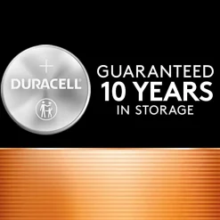 Duracell® 2025 3V Lithium Coin Batteries, Pack of 4
