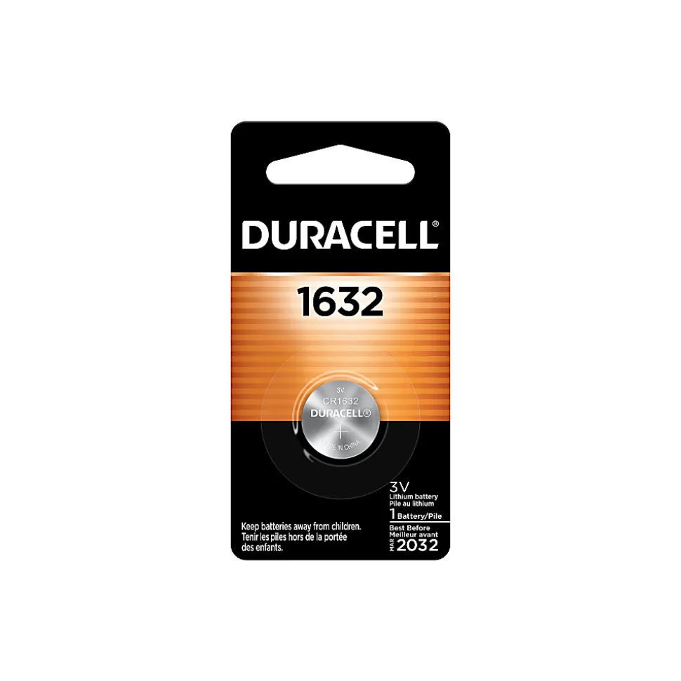 Duracell® 1632 3V Lithium Coin Battery, Pack of 1