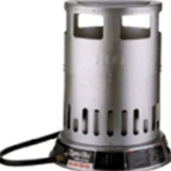DuraHeat LPC80 50-80,000 BTU Propane (LP) Convection Heater - Gas - Propane - 14.65 kW to 23.45 kW - 2000 Sq. ft. Coverage Area - Portable - Silver