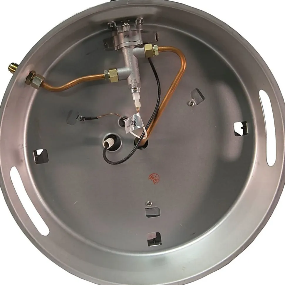 DuraHeat LPC80 50-80,000 BTU Propane (LP) Convection Heater - Gas - Propane - 14.65 kW to 23.45 kW - 2000 Sq. ft. Coverage Area - Portable - Silver