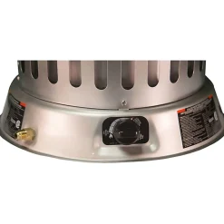 DuraHeat LPC80 50-80,000 BTU Propane (LP) Convection Heater - Gas - Propane - 14.65 kW to 23.45 kW - 2000 Sq. ft. Coverage Area - Portable - Silver