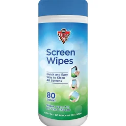 Dust Off Antistatic Monitor Wipes, Pack Of 80