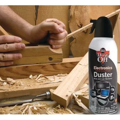 Dust-Off Compressed Gas Dusters, 10 Oz, Pack Of 2