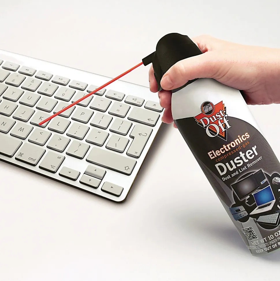 Dust-Off Disposable Dusters, 10 Oz, Pack Of 4 Dusters