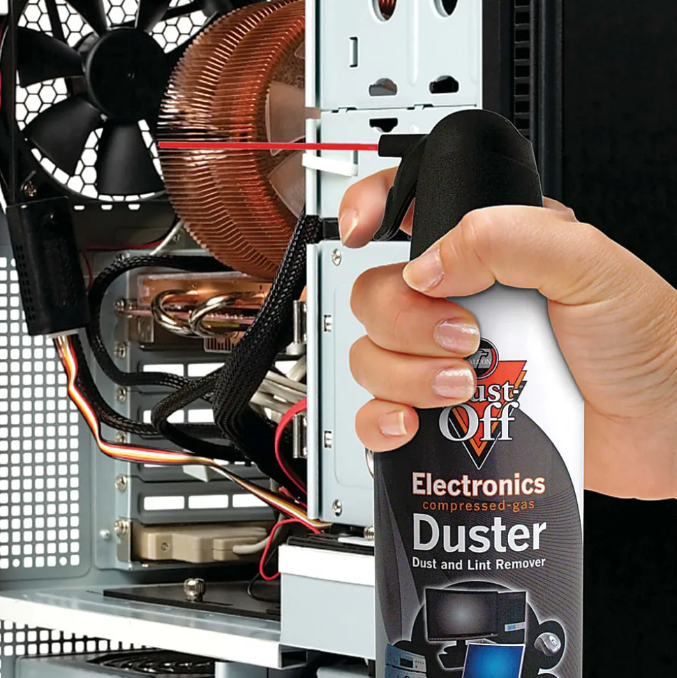 Dust-Off Disposable Dusters, 10 Oz, Pack Of 3 Dusters