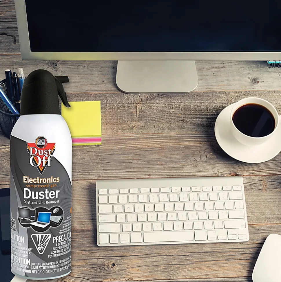 Dust-Off Electronics Dusters, 10 Oz, Pack Of 4 Dusters