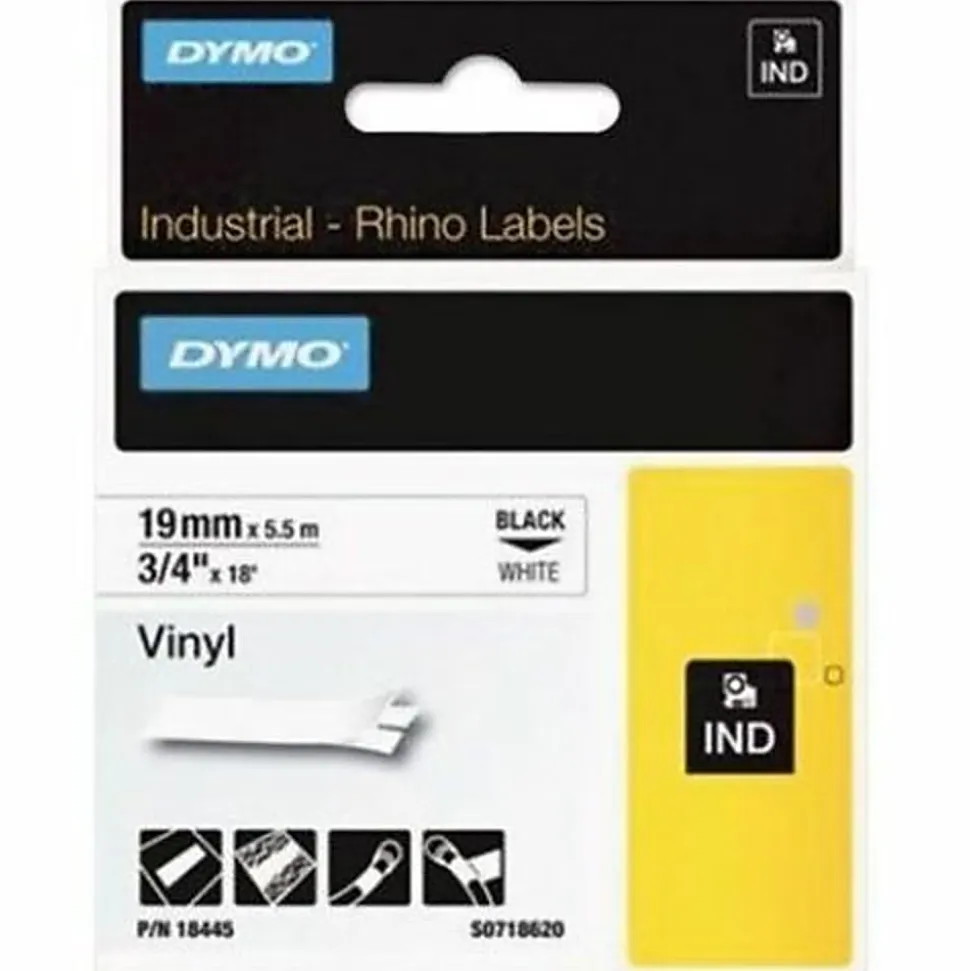 DYMO® Coloured Vinyl Label Tape,Q42972