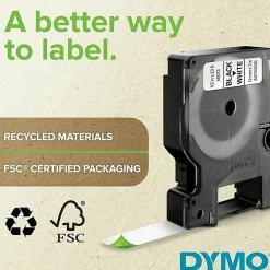 DYMO® D1 Self-Adhesive Labeling Tape For LabelManager, 1/2