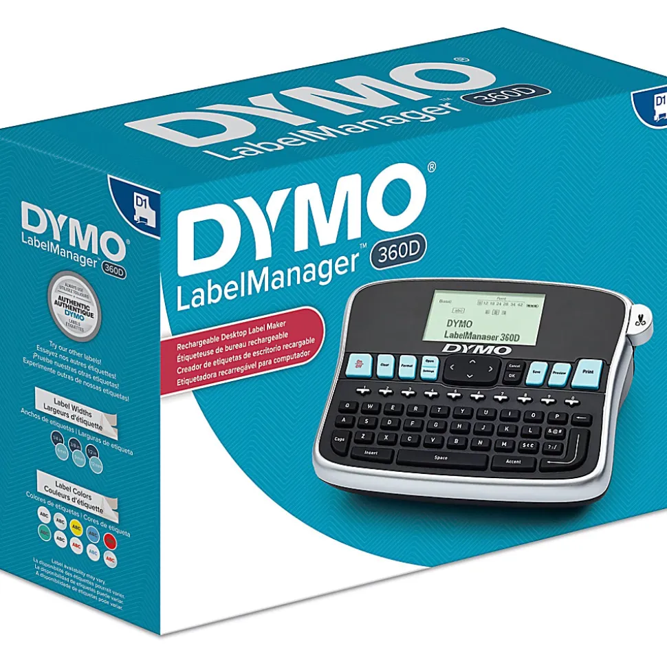 DYMO® LabelManager® 360D Rechargeable Desktop Label Maker