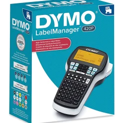 DYMO® LabelManager® 420P High Performance Portable Handheld Label Maker With PC/Apple® Mac® Connection