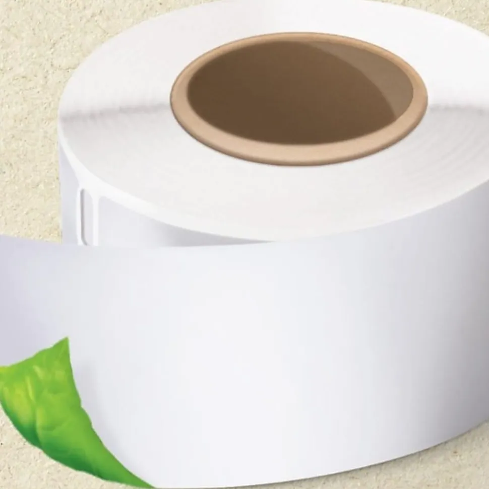 DYMO® LabelWriter Address Labels, 1-1/8" x 3-1/2", Rectangle, White, 350 Labels Per Roll, Pack Of 12 Rolls