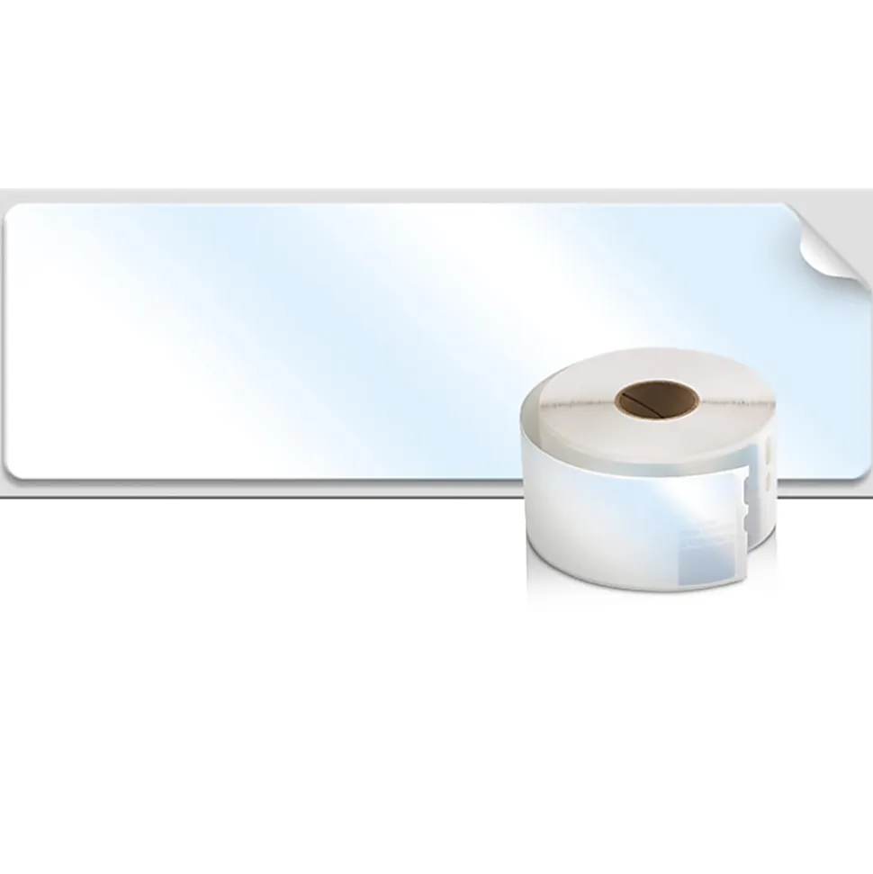 DYMO® LabelWriter® 30254 Clear Address Label, Roll Of 130 Labels