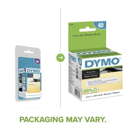 DYMO® LabelWriter® Labels, Return Address, 30578, 3/4" x 2", Box of 400
