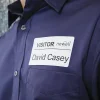DYMO® LabelWriter® Name Badge Self-Adhesive Labels, 1760756, White, 2 1/4" x 4", Roll 0f 250 Labels