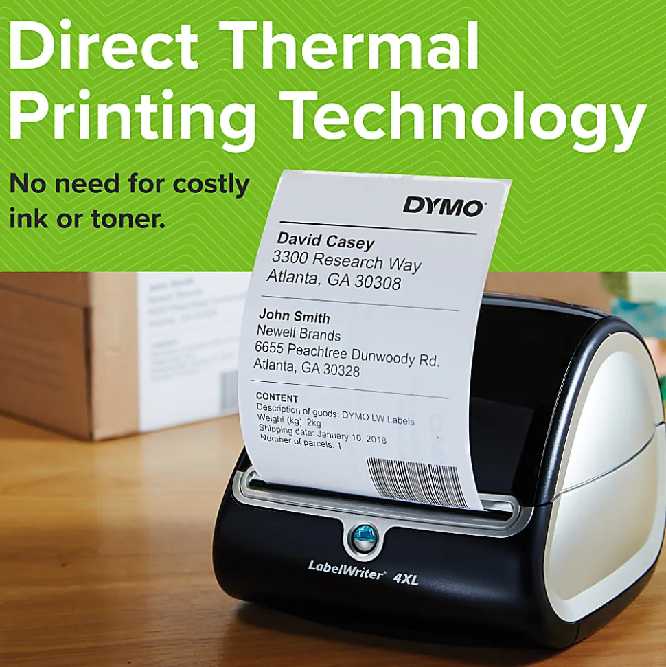DYMO® LabelWriter® 4XL Wide Format Label Printer For PC And Apple® Mac®