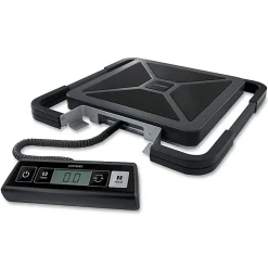 DYMO 100 lb. Digital USB Shipping Scales with Remote Display, Silver
