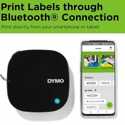 Dymo® Letratag 200B Bluetooth® Label Maker Printer Bundle with 2 Tapes