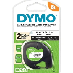 Dymo LetraTag Electronic Labelmaker Tape - 1/2