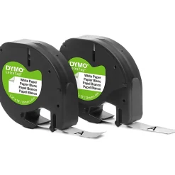Dymo LetraTag Electronic Labelmaker Tape - 1/2