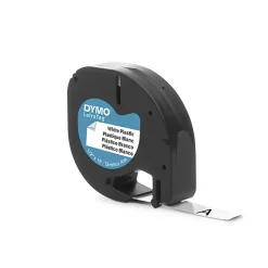 DYMO® LT 91331 Black-On-White Tape, 0.5