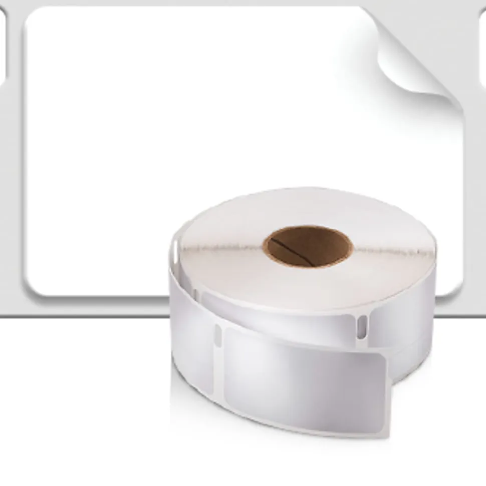 DYMO Non-Adhesive Business Card Labels for LabelWriter Label Printers, White, 2" x 3-1/2", 1 Roll of 300