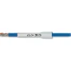 Dymo Rhino Heat Shrink Tube Labels - 3/4" Width x 59 1/16" Length - Direct Thermal - White, Black - Vinyl - 1 Each