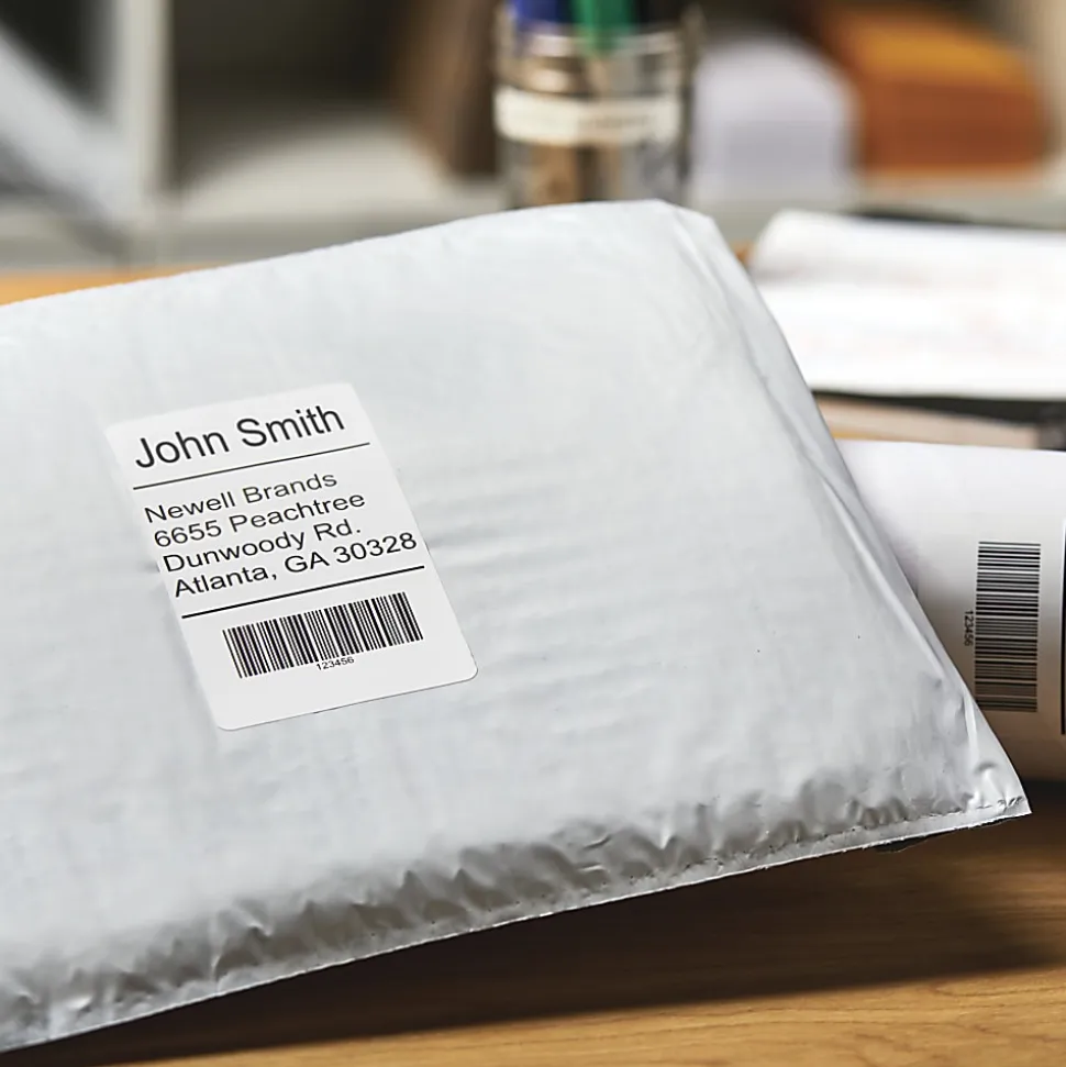 DYMO® White LabelWriter® Shipping Labels, 1763982, 2 5/16" x 4",Roll Of 250