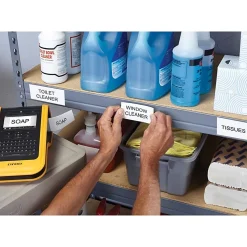 Dymo XTL All-purpose Vinyl Labels - 2" Width - Thermal Transfer - White - Vinyl - Water Resistant  - 3/Pack - 1868755