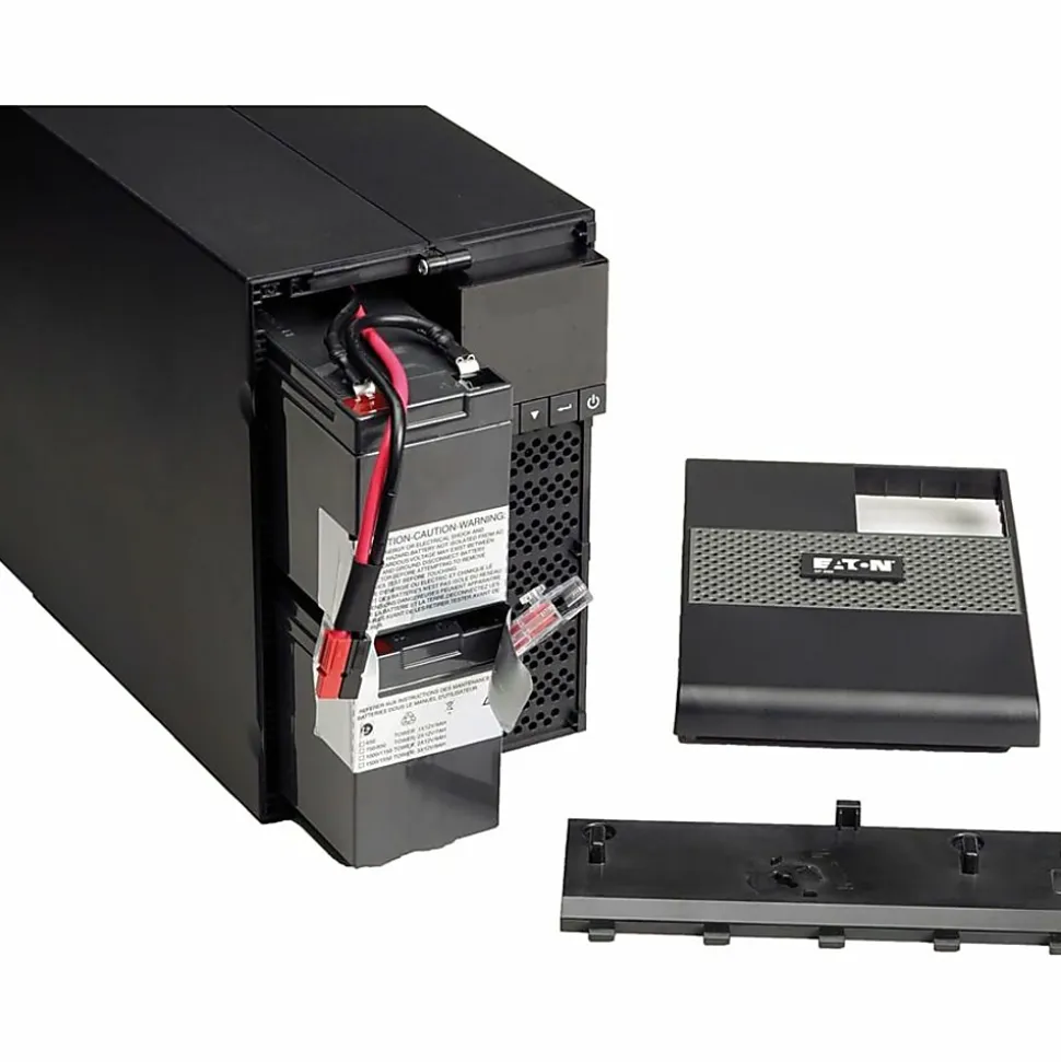 Eaton 5P 1440VA 1100W 120V Line-Interactive UPS, 5-15P, 8x 5-15R Outlets, True Sine Wave, Cybersecure Network Card Option, Tower - 5P1500